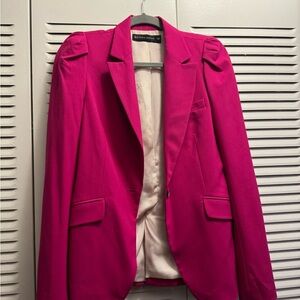 Zara Vibrant Pink Blazer